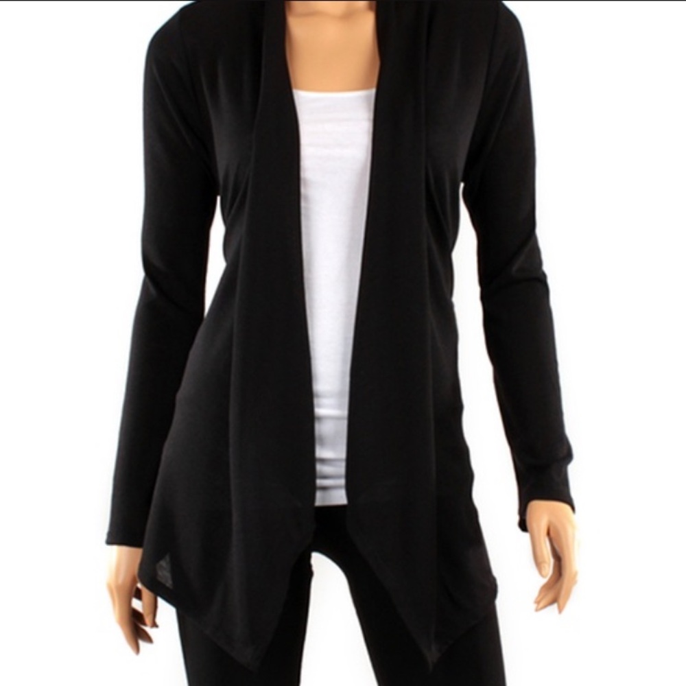 Striped Supima Modal Cotton Cardigan made in USA